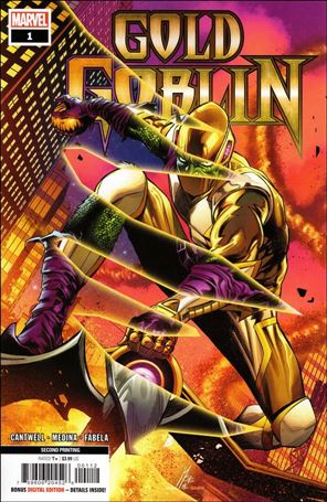 Gold Goblin issue 1-I Marco Checchetto 2nd Printing Cover