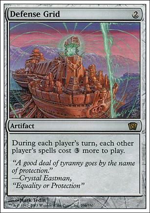Magic the Gathering: 8th Edition (Base Set) card 296 Defense Grid
