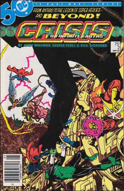 Crisis on Infinite Earths issue 2-B Newsstand Edition 