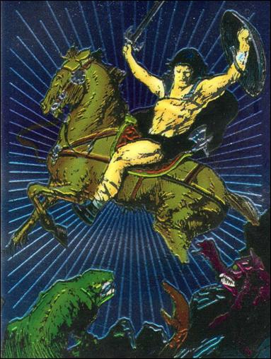 Conan III (Base Set) card 82 The Horseman