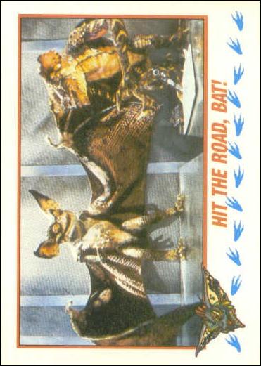 Gremlins 2: The New Batch (Base Set) card 49 Hit The Road, Bat!