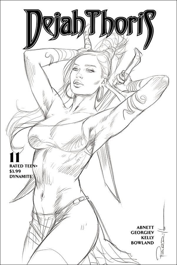 Dejah Thoris (2019) issue 11-G Lucio Parrillo 1:10 Black & White Cover