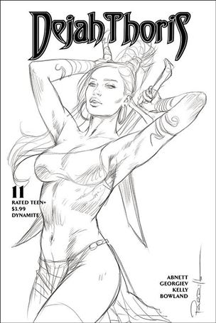 Dejah Thoris (2019) issue 11-G Lucio Parrillo 1:10 Black & White Cover
