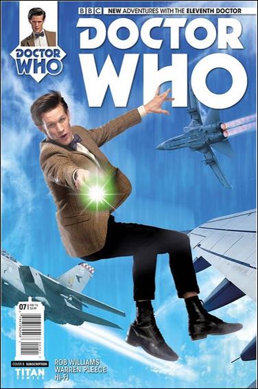 Doctor Who: The Eleventh Doctor issue 7-B Photo Subscription Cover 