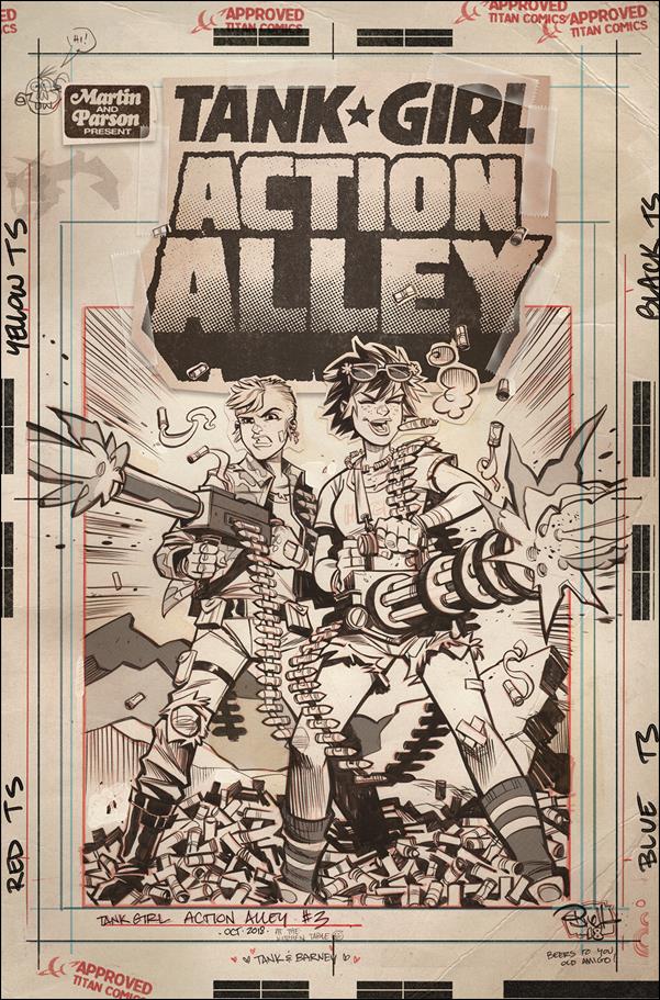 Tank Girl Ongoing issue 3-C Artist Edition Cover