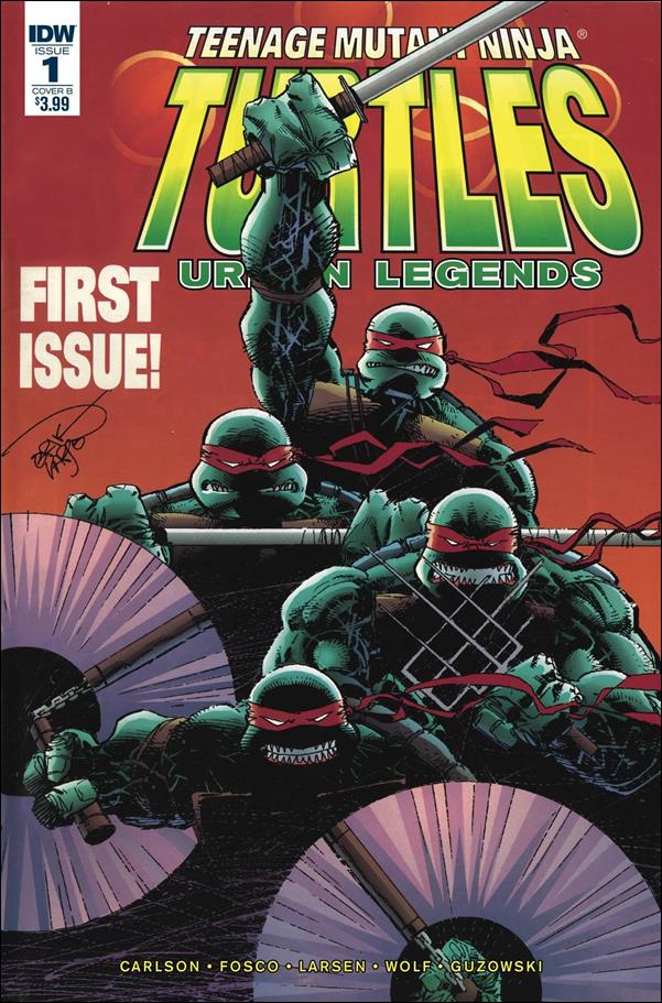 Teenage Mutant Ninja Turtles: Urban Legends issue 1-B Erik Larsen Cover
