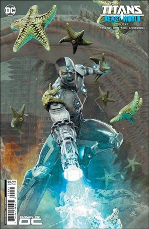 Titans: Beast World issue 2-B Björn Barends Cardstock Cover