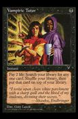 Magic the Gathering: Visions (Base Set) card 72 Vampiric Tutor