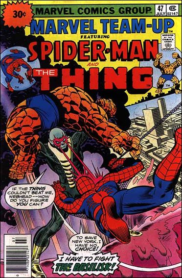 Marvel Team-Up (1972) issue 47-B 30 Cent Price Cover