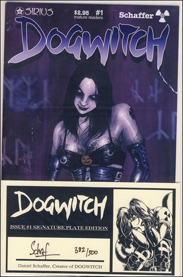 Dogwitch issue 1-B Signature Plate Edition 1/500