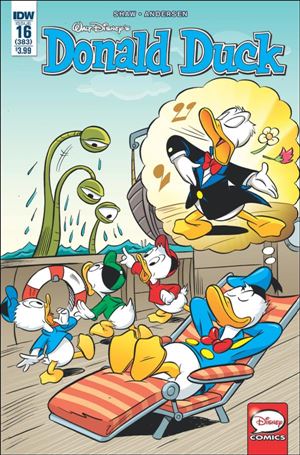 Donald Duck issue 16 Fabrizio Petrossi Cover