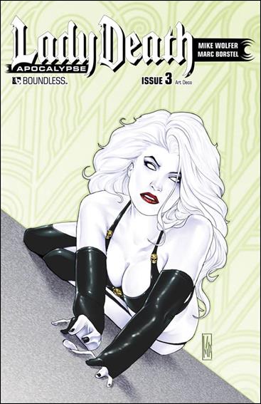 Lady Death: Apocalypse issue 3-F Art Deco Cover