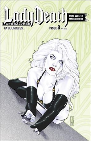 Lady Death: Apocalypse issue 3-F Art Deco Cover