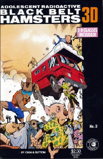 Adolescent Radioactive Black Belt Hamsters: 3-D issue 3