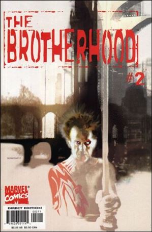 Brotherhood issue 2-B Bill Sienkiewicz Cover