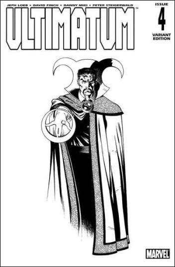 Ultimatum issue 4-C Ed McGuinness 1:75 Sketch Cover