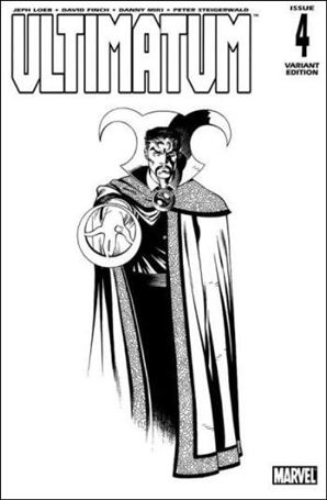 Ultimatum issue 4-C Ed McGuinness 1:75 Sketch Cover