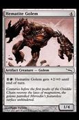 Magic the Gathering: Mirrodin (Base Set) card 185 Hematite Golem