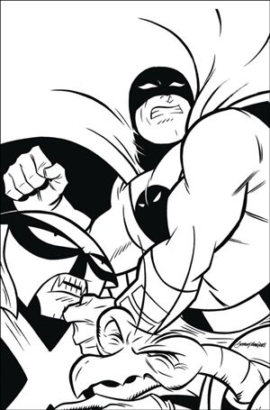 Space Ghost (2024) issue 12-I Anthony Marques B&W 1:10 Cardstock Cover