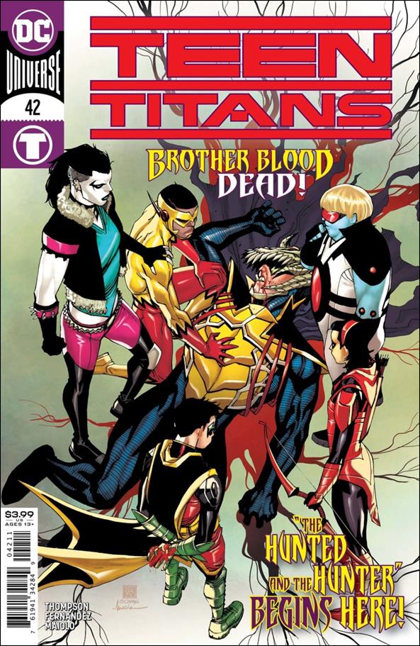 Teen Titans (2016) issue 42 Bernard Chang Cover