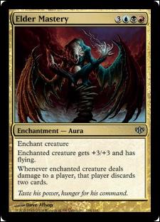 Magic the Gathering: Conflux (Base Set) card 104 Elder Mastery