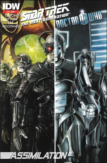 Star Trek: The Next Generation / Doctor Who: Assimilation2 issue 2-E J.K. Woodward Cover (2nd Printing)