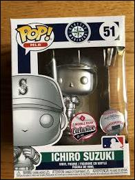 Pop! MLB figure 51-B Ichiro Suzuki  (Silver)