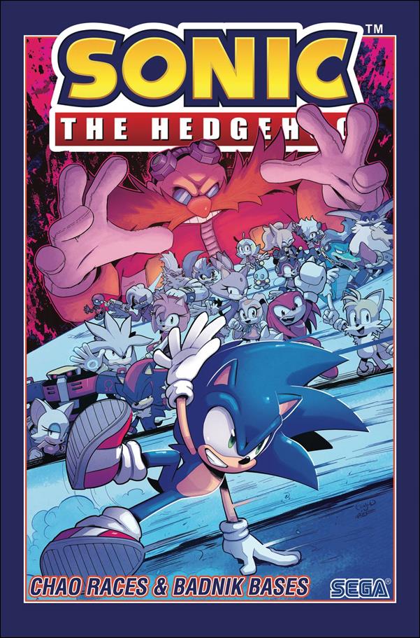 Sonic the Hedgehog issue 9 Chao Races & Badnik Bases