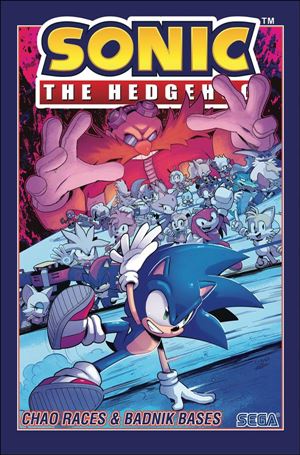 Sonic the Hedgehog issue 9 Chao Races & Badnik Bases