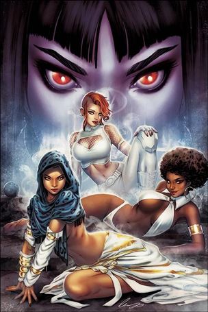 Sacred Six issue 4-G Elias Chatzoudis 1:10 Virgin Cover