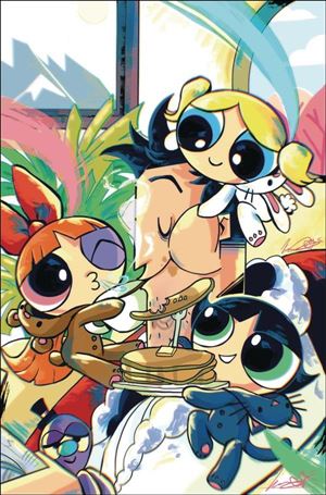 Powerpuff Girls (2024) issue 5-H Kenya Danino Virgin 1:15 Cardstock Cover