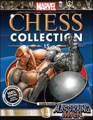 Marvel Chess Collection (UK) issue 15 Absorbing Man (Black Pawn)