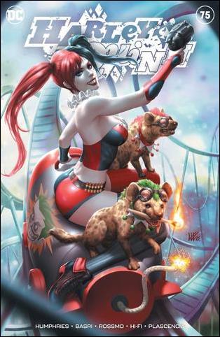 Harley Quinn (2016) issue 75-H Kunkka Comic Kingdom Blue Cover