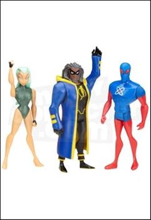 DC Universe: Justice League Unlimited - Fan Collection (3-Packs) figure 9 Future Static, Aquagirl and Micron