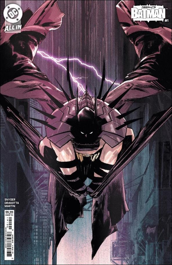 Absolute Batman issue 1-D Mitch Gerads Cardstock Cover