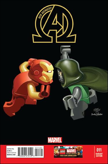 New Avengers (2013) issue 11-B Leonel Castellani 1:25 LEGO Cover