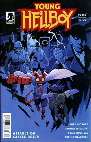 Young Hellboy: Assault on Castle Death issue 2 Matt Smith Cover