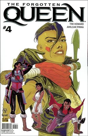 Forgotten Queen issue 4-D Kano Pre-order Cover