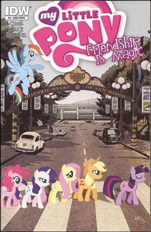 My Little Pony: Friendship is Magic issue 9-M Tony Fleecs SDCC Cover