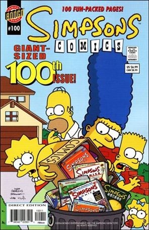 Simpsons Comics issue 100
