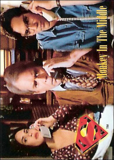 Lois and Clark: The New Adventures of Superman (Base Set) card 79 Monkey In The Middle