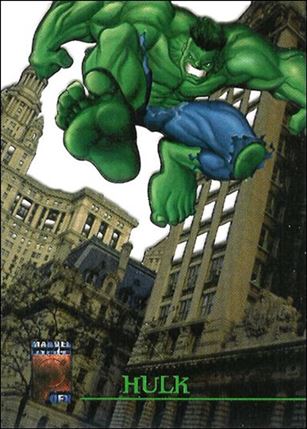 Marvel Premium QFX (Lazerblast Subset) card 3 Hulk