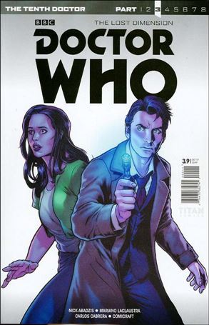 Doctor Who: The Tenth Doctor Year Three issue 9 Tazio Bettin & Luis Guerrero Cover