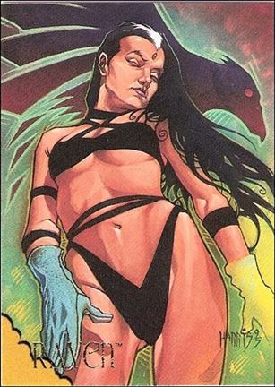 DC Villains: Dark Judgment (Base Set) card 75 Raven