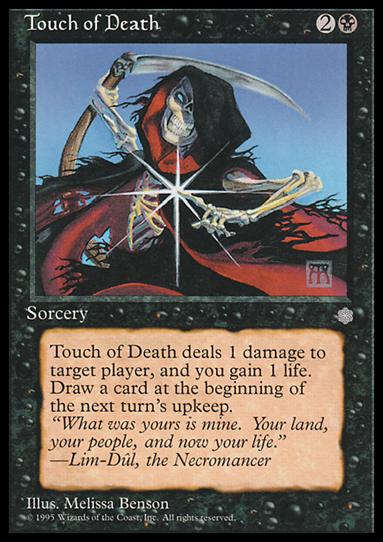 Magic the Gathering: Ice Age (Base Set) card 167 Touch of Death