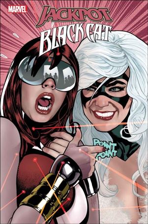 Jackpot and Black Cat issue 2 Adam Hughes Cover