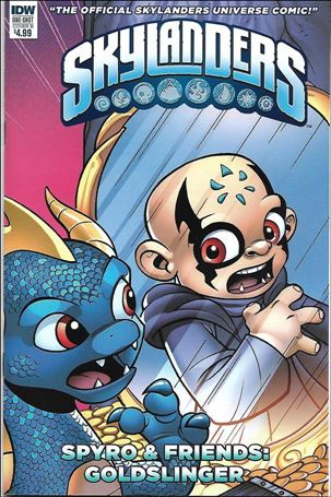 Skylanders Quarterly - Spyro & Friends: Goldslinger issue 1-B Jack Lawrence Cover