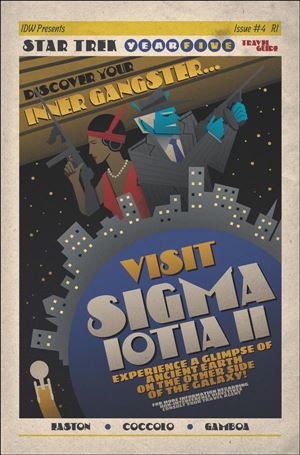 Star Trek: Year Five issue 4-B J.J. Lendl 1:10 Cover