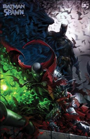 Batman/Spawn issue 1-E Francesco Mattina Cover