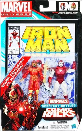 Marvel Universe: Marvel's Greatest Battles (Comic-Packs) figure 17 Silver Centurion vs Mandarin